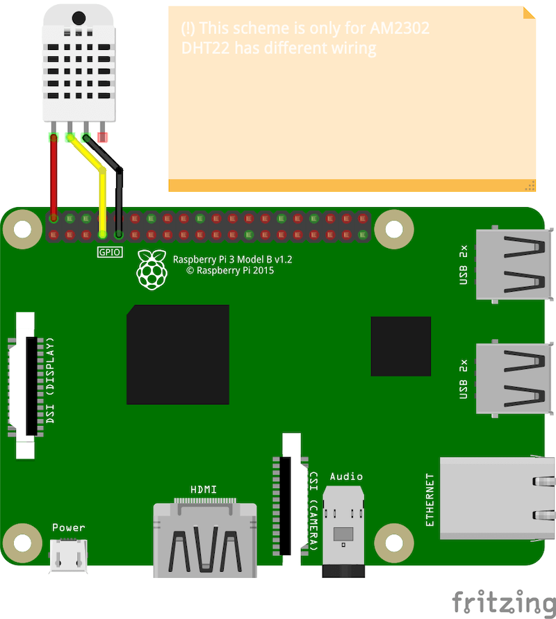 AM2302 wiring